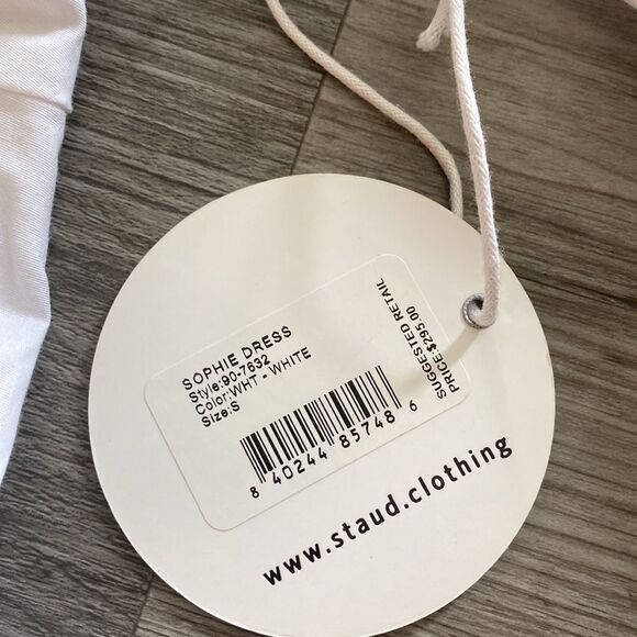 NWT Staud Sophie Dress Small - Picture 4 of 6